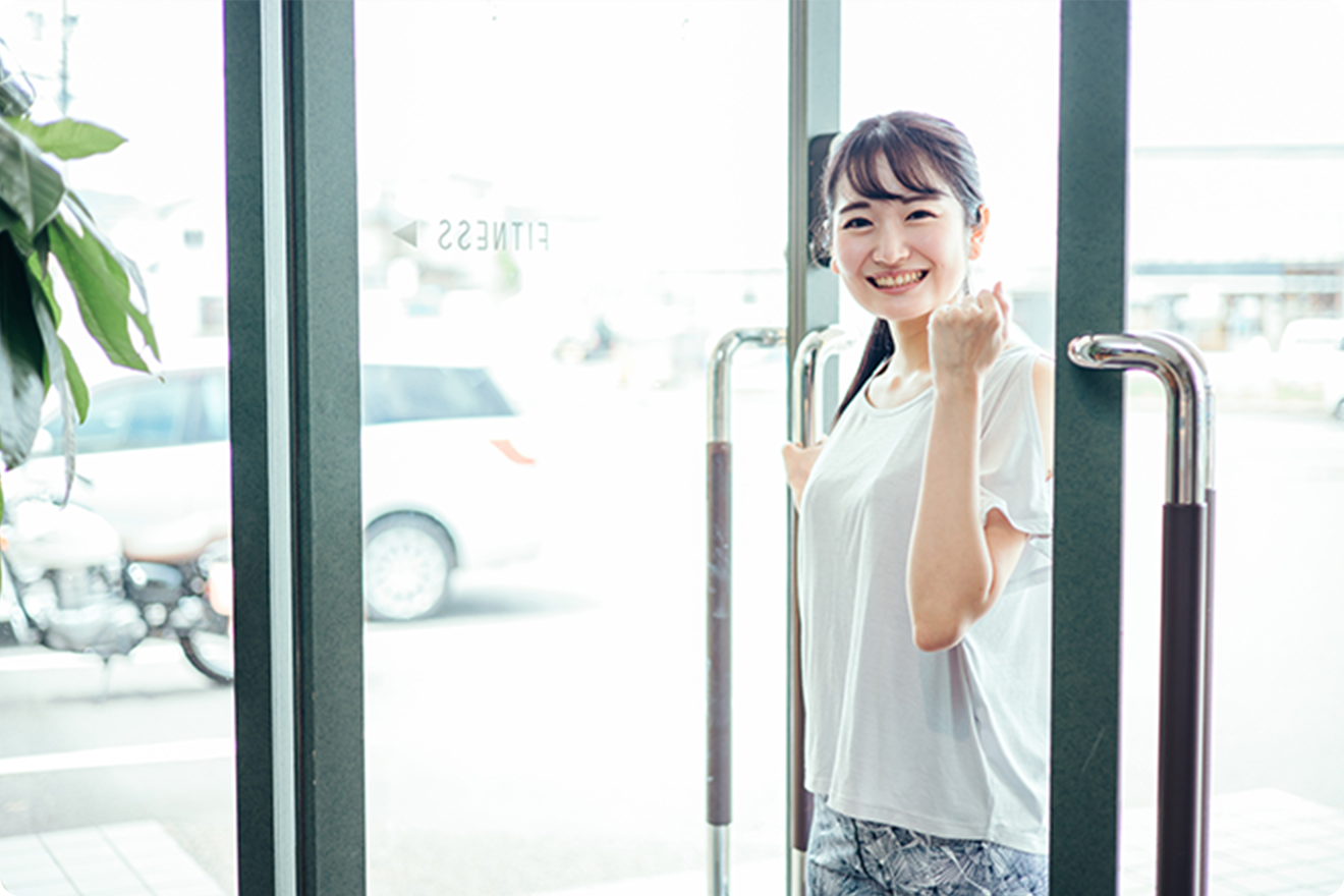立地がいいので、家からも職場からでも通いやすい！